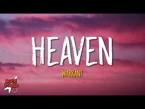 Warrant - Heaven (Lyrics)