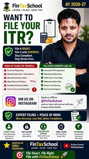 Need professional help with your Income Tax Return (ITR) filing?