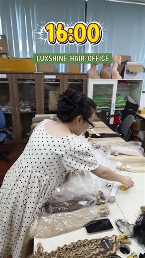 POV: It’s 16h...and No One at Luxshine Is Slowing Down #luxshinehair