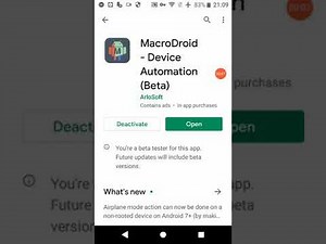 Auto airplane mode with and without root, MacroDroid (Jacob L)