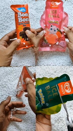 hunting es krim ice balls jambu es krim melon eskrim bon bon di styrofoam #shorts #fyp #youtube