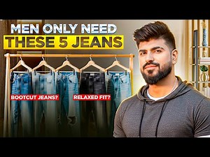 5 BEST Jeans Fits for Men in 2025 Every Guy Should Own | Relaxed, Straight, Boot Cut | Sahil Gera