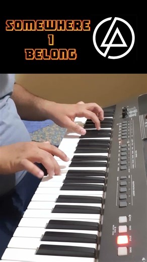 Somewhere I Belong | LInkin Park | Short Piano Cover | VinayakMathur #shorts