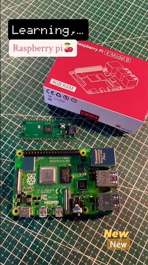 Learning, Raspberry pi, with my brand new Raspberry Pi 4 Model B and. it is great to start with,…