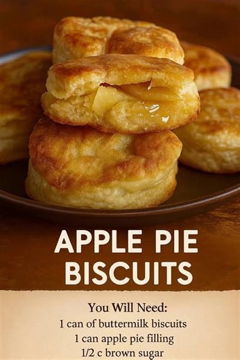 47K views · 180 reactions | Apple Pie Biscuits (Quick & Delicious)...