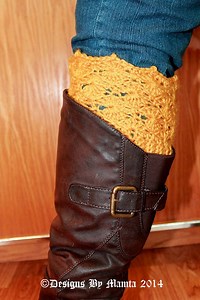 Unique Crochet Boot Cuff Pattern, Easy DIY Boot Liners - Etsy