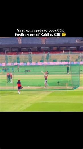 virat kohli ready for csk game on 5 may. #viratkohli #cskvsrcb #trending