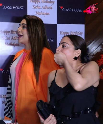 Shraddha Arya & Anjum Fakih at Adhvik Mahajan Host His Wife Neha Mahajan Birthday Celebrations. | Bol Bollywood