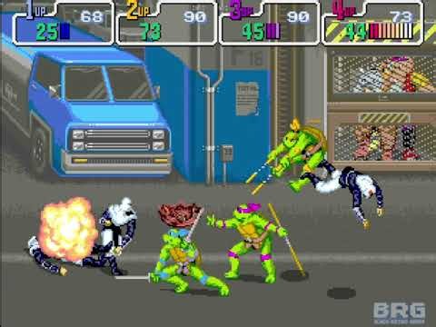 TMNT Arcade - Stage 4