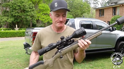 🎯 As good as it gets — 254m Subsonic Killshot! RJM Hunting Australia showing precision at its finest! The Ruger American Ranch II (.300 Blackout) paired with Hornady 190gr subsonic ammo proves that the right setup makes all the difference. The winning combo: - Magne-Tech Mounts – rock-solid reliability and repeatable accuracy - HIKMICRO Stellar SQ50L 3.0 – crystal-clear thermal performance, even at long range - Huntsman Optics 40C Tripod – stable, smooth, and built for precision shooting This i