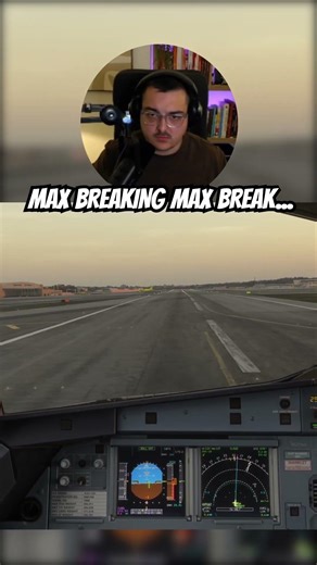BREAK MAX BREAKING BRAKE #msfs #flightsim #aviation