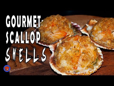 STUFFED SCALLOP SHELLS Appetizer