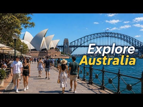 Sydney Walking Tour 4K | Discover Australia | Australia City Walk 4K HDR | Sydney streets walking
