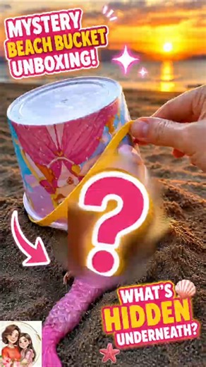 Hidden Treasure? Beach Bucket UNBOXING! What Happens at the End? 🌊😳