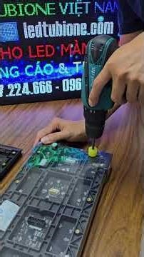 Dụng cụ bắt ốc nam châm cho tấm LED ma trận