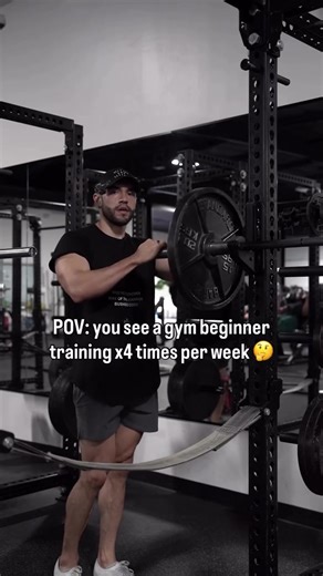 Easy and effective 🤝 if you’ve ever felt lost building a training split make sure to save this for later