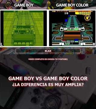 Game Boy vs Game Boy Color | Comparativa Gráfica | Graphics Comparison