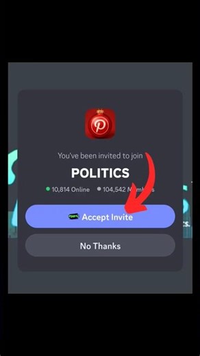 How To Join POLITICS Discord Server #politics #discord