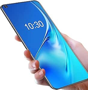 OUKITEL C21 PRO Unlocked Cellphones 64GB+4GB 6.4”FHD+ Smartphones Unlock Helio P60 20MP Front Camera 4 Rear Cameras 4000mAh Battery Mobile Phone 4G Dual SIM Face ID&Fingerprint Blue