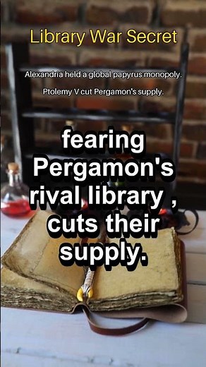 The Library War That Invented Parchment
