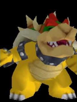 Bowser is just dancing :3