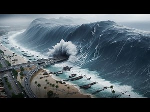 Mega Tsunami: Brazil’s Coast Collapses, Bridges Swept Away | Short Film