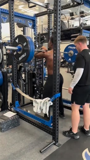 Coach Ryan Horton on Instagram: "FRONT SQUAT FRIDAY 🏋️‍♂️ We program using an undulating periodization system. This means that once per cycle, volume week and volume squat day collide to create an epic Front Squat Friday. It’s one of the toughest workouts we have all cycle. What you’re seeing is not just some heavy knee bendin’… its somewhere between reps 31 and 36 for these guys for the day. Really proud of how our guys attacked today and finished the week STRONG. 💪💪💪 #strengthandconditioni