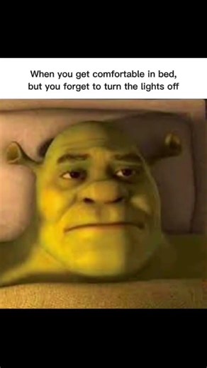 when you get comfortable in bed but forget to turn off the lights #viral #shorts