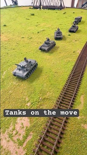 No fuel, no tanks.. #ww2 #miniatures #tank #history #tanks #modelrailroad