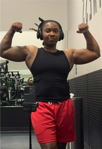 go to the gym 🫶🏾 #upperbodyworkouts #studswholift #fitnessjourney