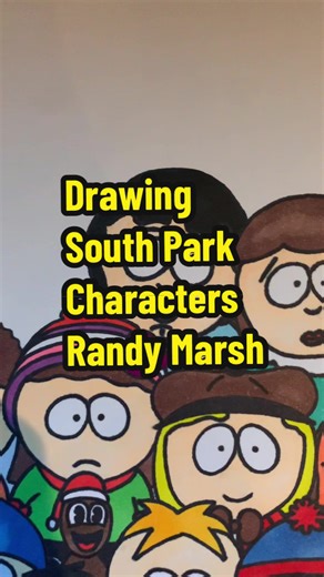 Drawing South Park Characters: Randy Marsh Highlights
