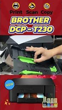 แนะนำเครื่องปริ้นรุ่น Brother DCP-T230รุ่นใหม่ #shorts #printer #brother
