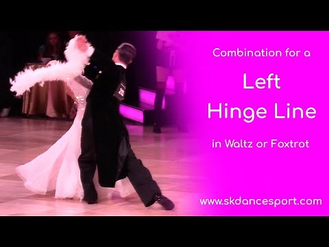The Left Hinge Line | Combination for Waltz or Foxtrot