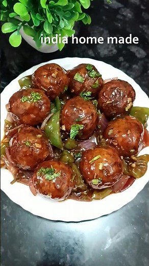 Veg Manchurian Recipe | Dry cabbage Manchurian recipe at home | Veg Manchurian in easy way