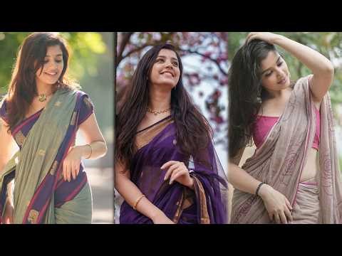 Devika Bhat dazzles in a hot, stunning saree fashion photoshoot ✨ | Latest glamorous look revealed