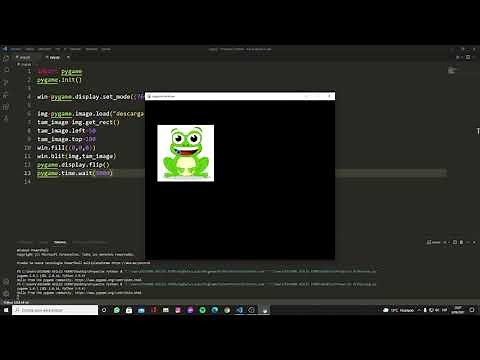 Introducción a pygame en Python | Animación de una imagen con pygame