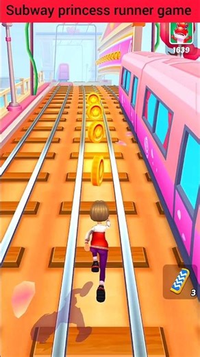 Subway Princess Runner Game new update 🔥 #shorts #gaming #gameplay