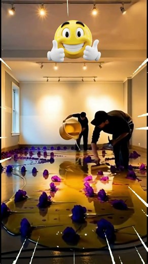 THIS FLOOR IS INSANE 😱 Galaxy Epoxy Floor #epoxy #homedesign