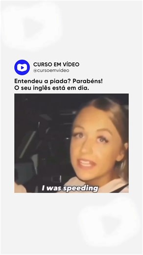 O Curso em Vídeo está com o segundo módulo disponível, trazendo conteúdos dinâmicos e interativos para você dominar o inglês de forma prática e divertida. 📚 Imagine poder se comunicar com fluência, acessar conteúdos globais e ampliar suas oportunidades profissionais. Nosso curso foi pensado para todos, desde iniciantes até quem já tem alguma base e quer aperfeiçoar suas habilidades. 🎓💬 Não perca tempo! Acesse agora o link na bio e comece hoje mesmo a aprender inglês com o Curso em Vídeo. 🚀👩