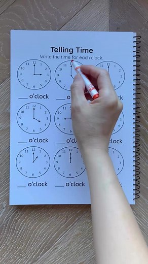 Learning to Tell Time: O’Clock Basics for Kids