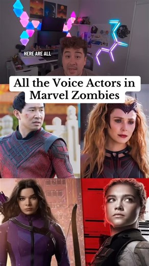 Brandon on Instagram: "All the Voice Actors in Marvel Zombies #marvelzombies #marvel #scarlettwitch #blade"