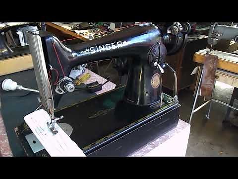 Singer 201K. 1954 Sewing Machine
