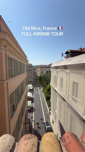 Here’s a detailed tour of my airbnb in the heart of Old Nice, France!!! It was simply perfect ✨❤️ #nicefrance #southoffrance #airbnbfinds #solotravel #eurosummer