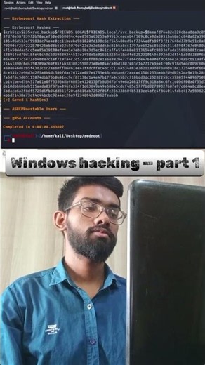 windows hacking p1 #cybersecurity #kalilinux