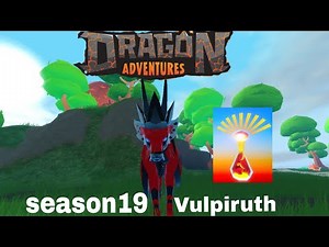 🦊Dragon adventures showcase of the dragon Vulpiruth and using legendary color potion🦊