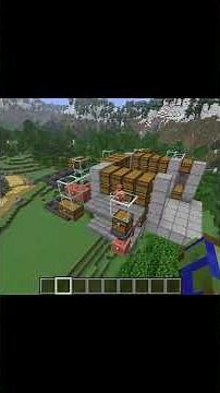 Salle de coffre avec golems trieurs automatiques ! #Minecraft