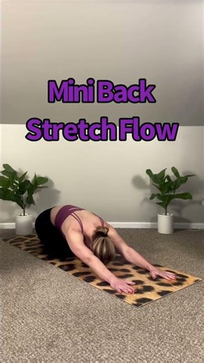 Back Stretch Flow - full video on my channel 🙏🧘🏻‍♀️