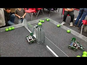 "Testing Our VEX Swept Away Clawbot Robots"