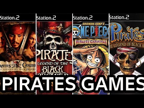 TOP 6 BEST PIRATES GAMES FOR PS2[PLAYSTATION 2]