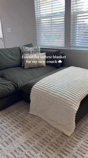 Obsessed with this faux rabbit fur blanket and it’s an amazing price!! #rabbitfurblanket #blanket